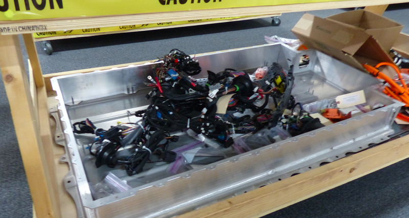 The high voltage battery pack casing